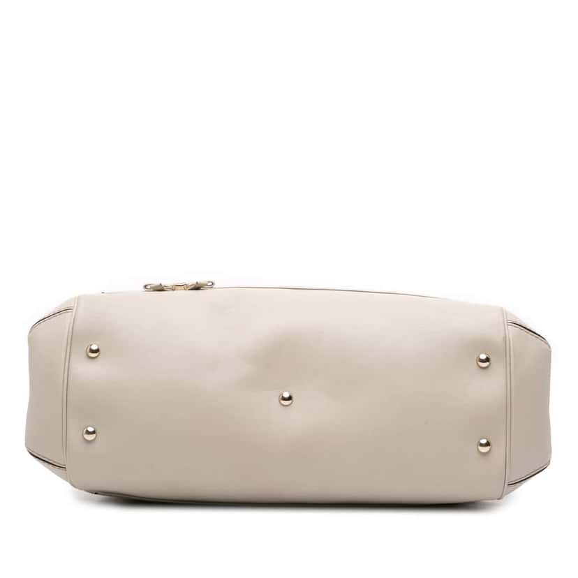 Gucci Guccissima Mayfair Satchel White Leather Good condition - Inside View