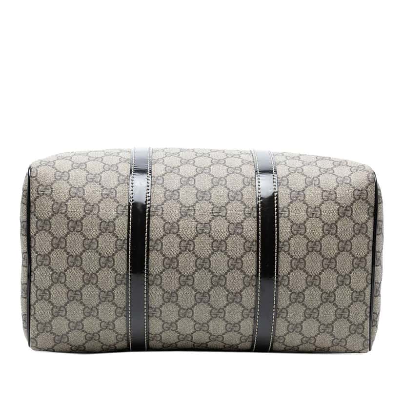 Gucci Medium GG Supreme Joy Boston Bag Brown Canvas Good condition - Inside View