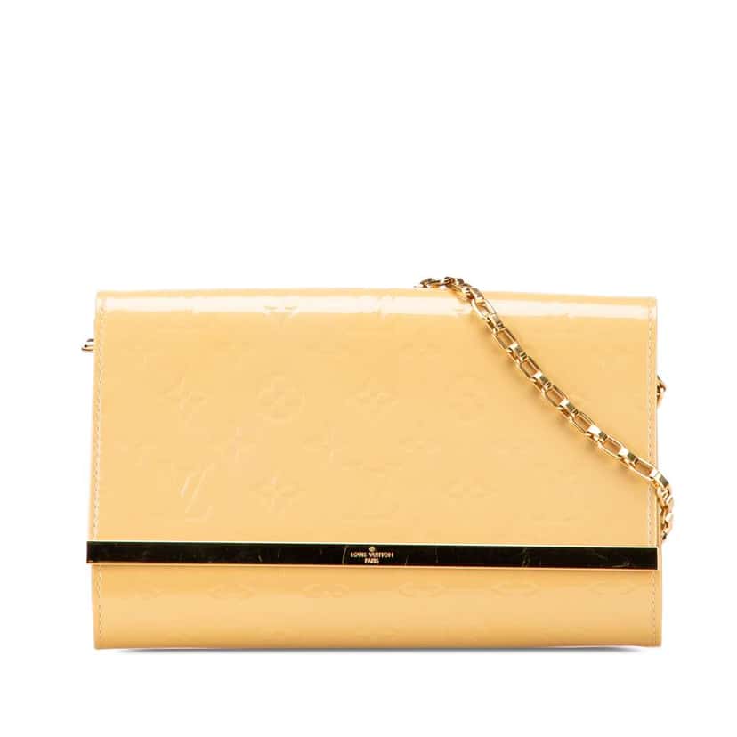 Louis Vuitton Monogram Vernis Ana Brown Leather Good condition - Front View
