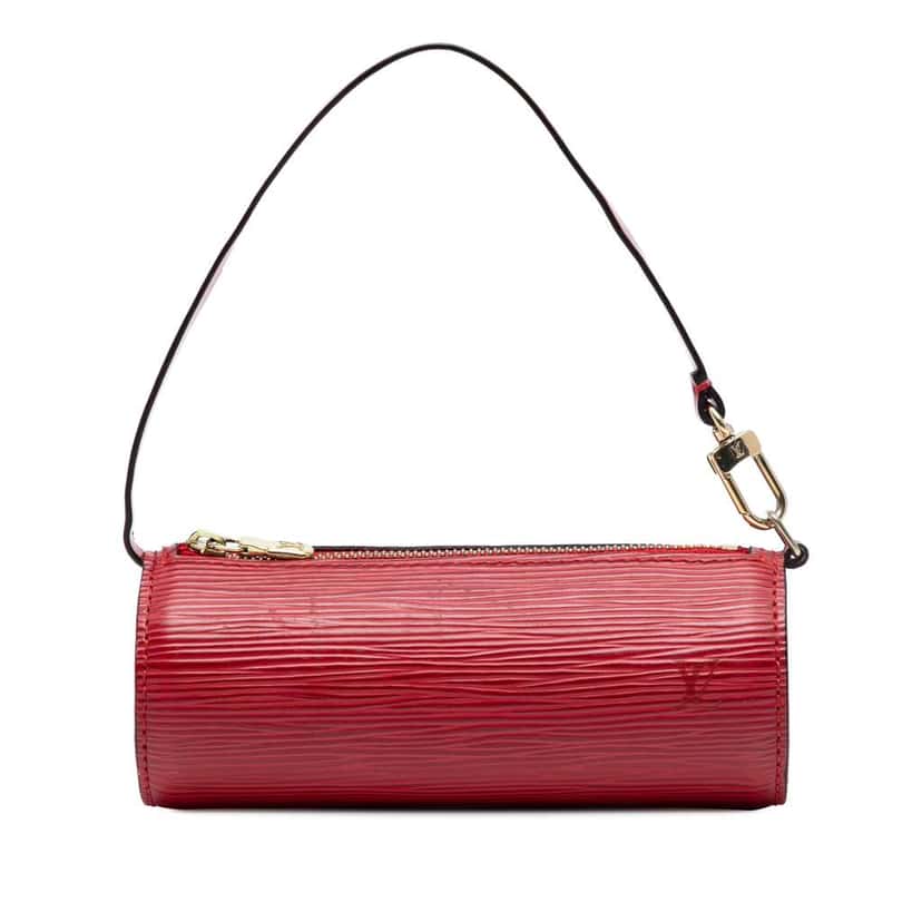 Louis Vuitton Epi Pochette Papillon Red Leather Good condition - Front View