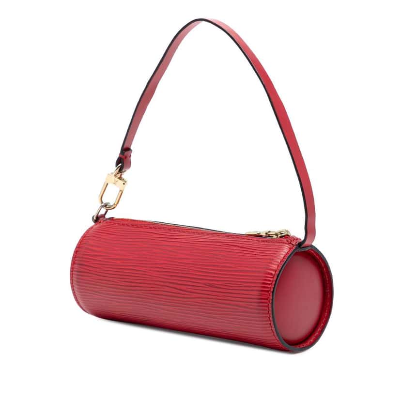 Louis Vuitton Epi Pochette Papillon Red Leather Good condition - Back View