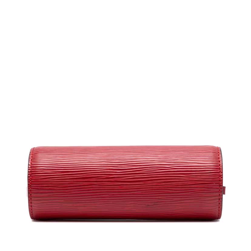 Louis Vuitton Epi Pochette Papillon Red Leather Good condition - Inside View