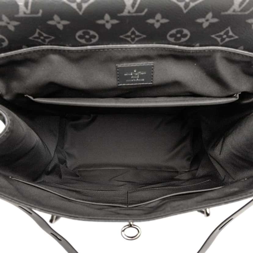 Louis Vuitton Monogram Eclipse Steamer Black Good condition - Model View