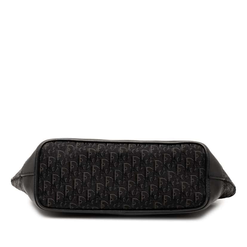 Dior Mini Diorissimo Trotter Canvas Street Chic Handbag Black Canvas Good condition - Inside View