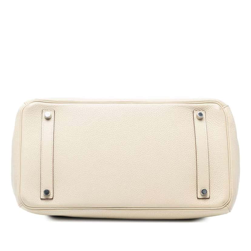 Hermès Togo Birkin Retourne 35 Brown Leather Good condition - Inside View