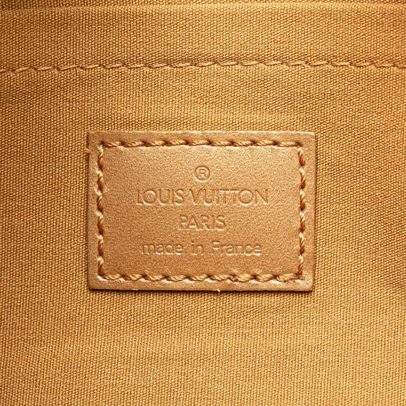 Louis Vuitton Monogram Mat Shelton Gold Leather Fair condition - Box View