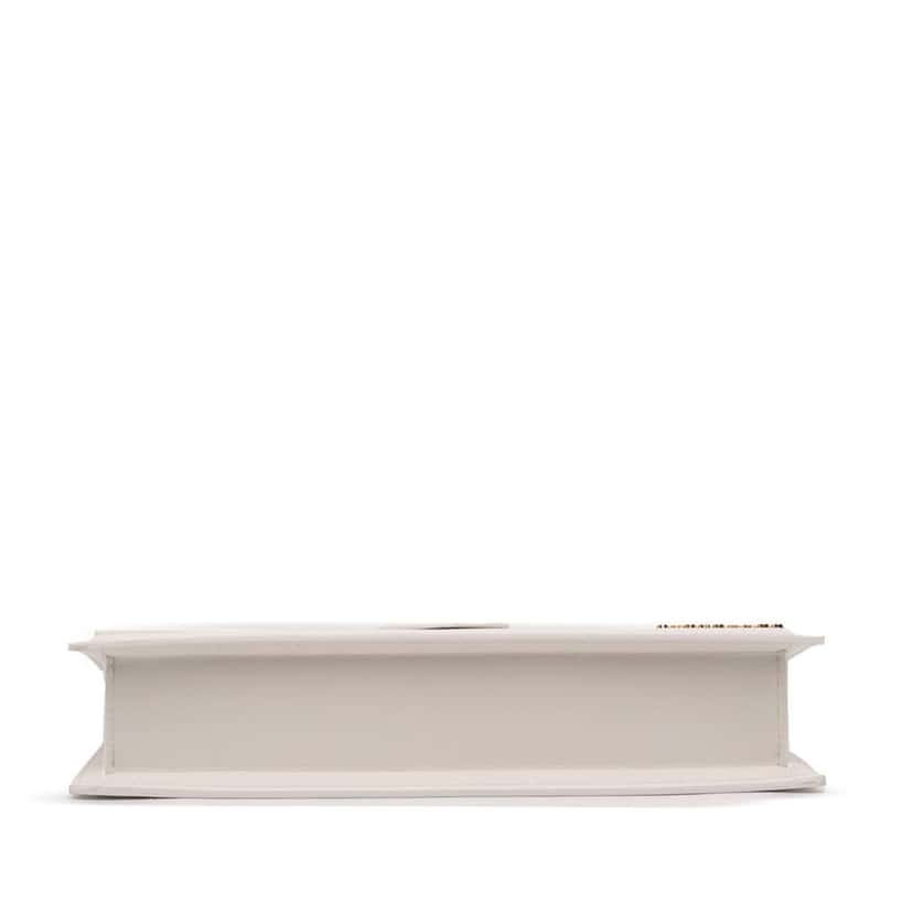 Jacquemus Calfskin Le Bambino Long White Leather Good condition - Inside View