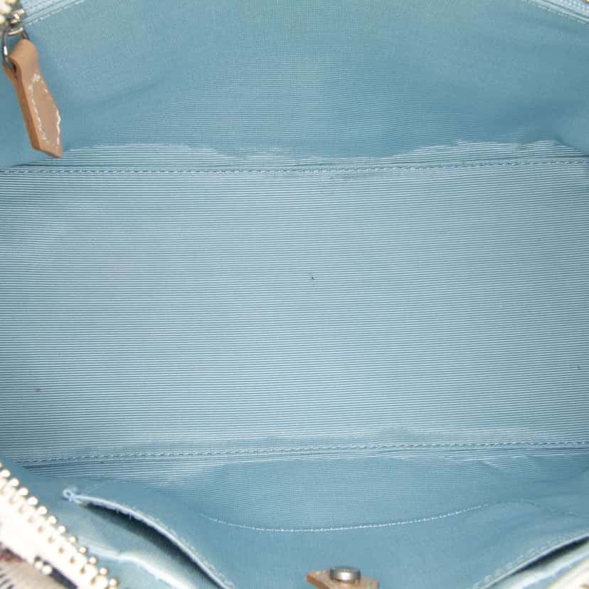 Burberry Nova Check Canvas Handbag Brown Canvas Good condition - Model View