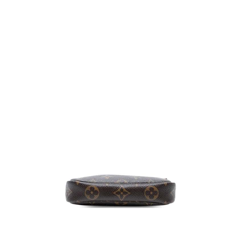 Louis Vuitton Monogram Mini Pochette Accessoires Brown Good condition - Inside View