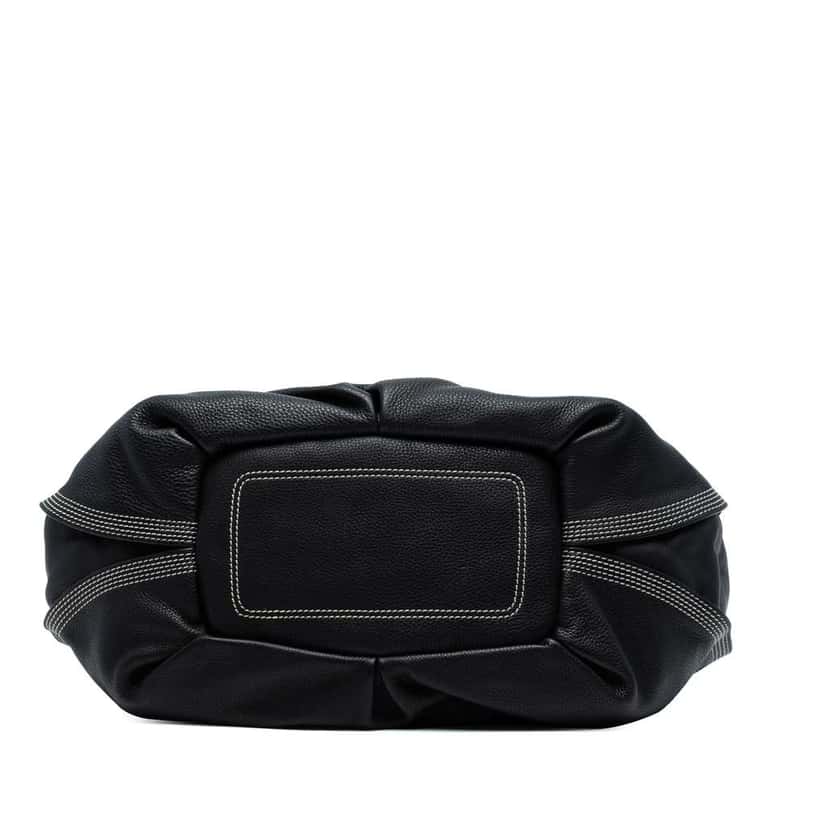 Celine Large Grained Calfskin Bittersweet Hobo Black Leather Good condition - Inside View