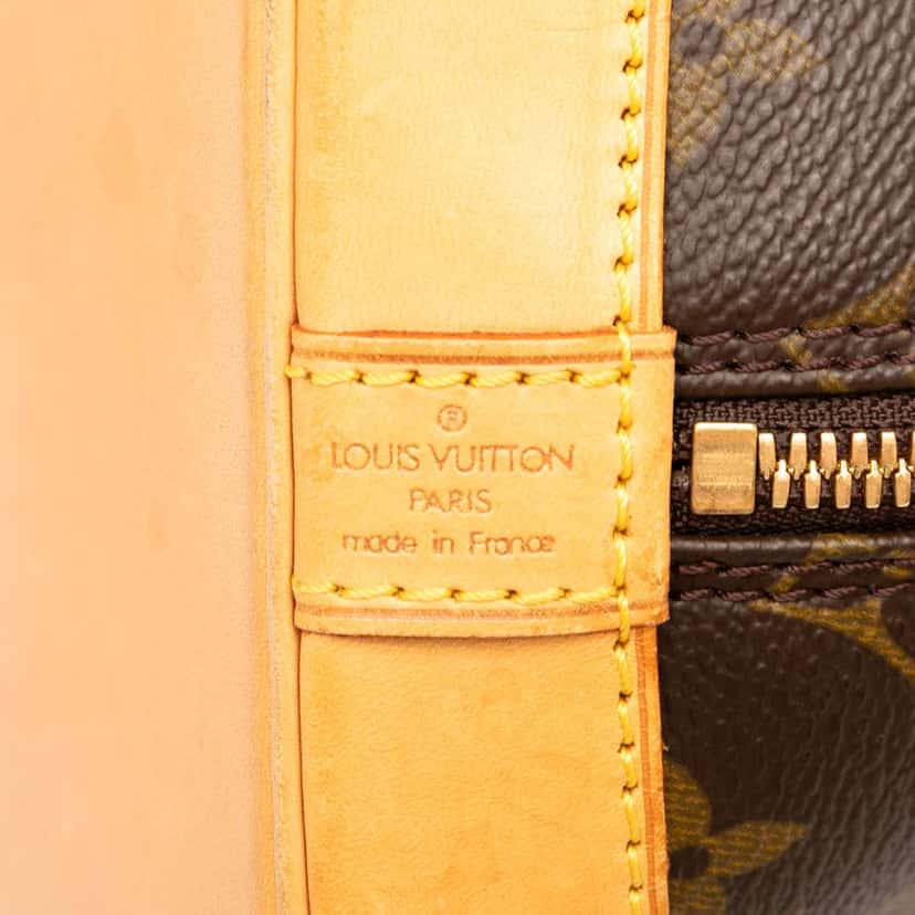 Louis Vuitton Monogram Alma PM Brown Good condition - Box View