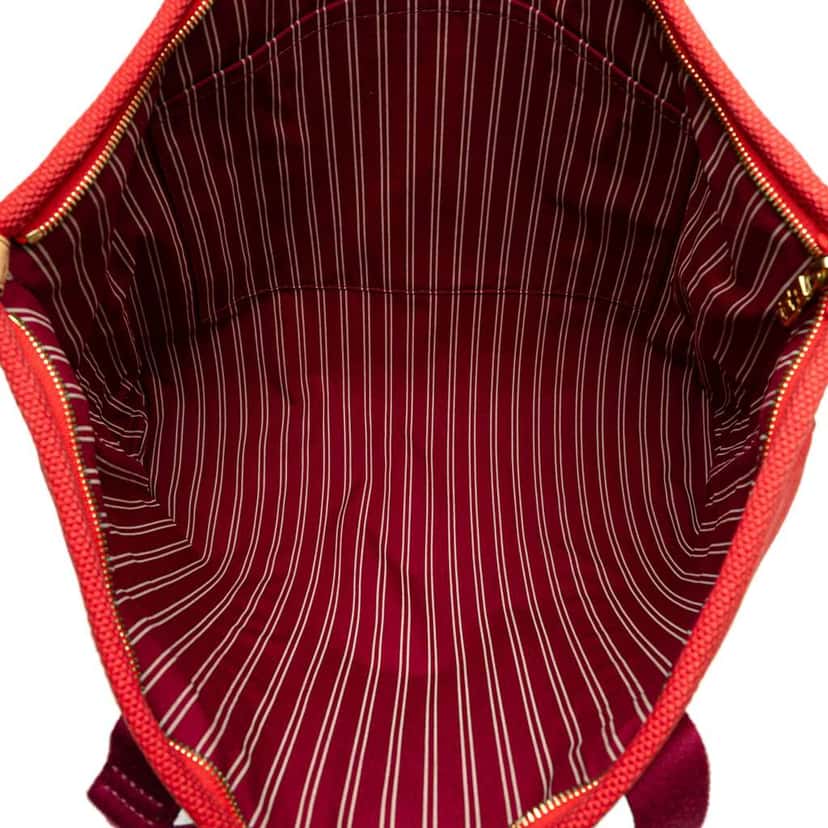 Louis Vuitton Antigua Cabas GM Red Canvas Good condition - Model View