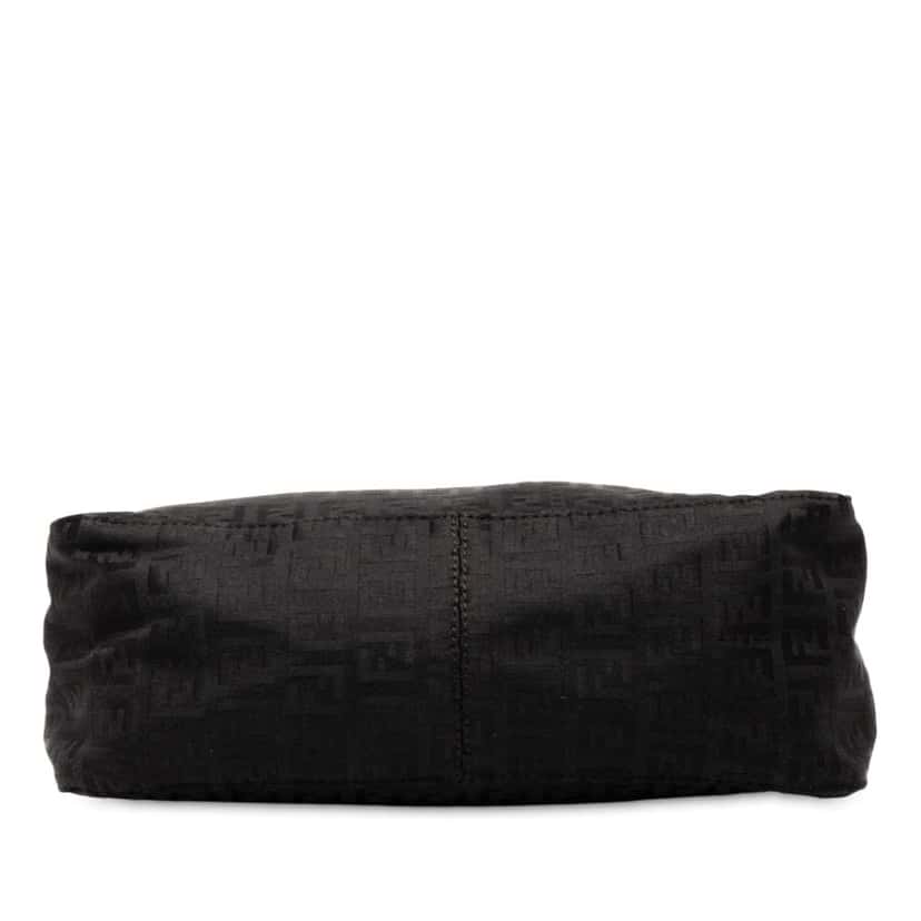 Fendi Zucchino Canvas Pochette Black Canvas Good condition - Inside View