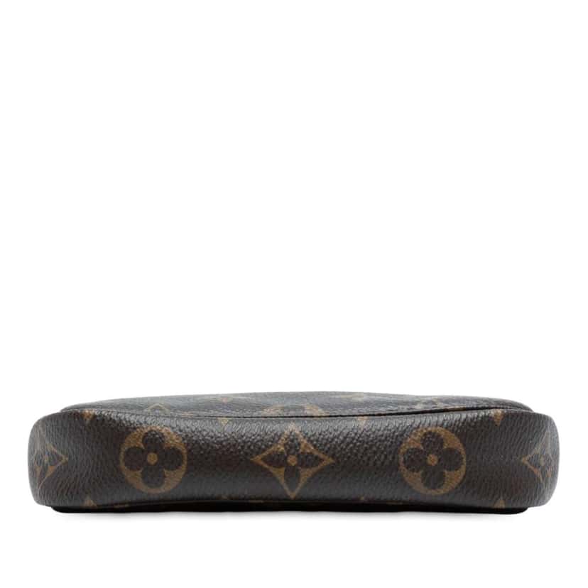 Louis Vuitton Monogram Mini Pochette Accessoires Brown Good condition - Inside View