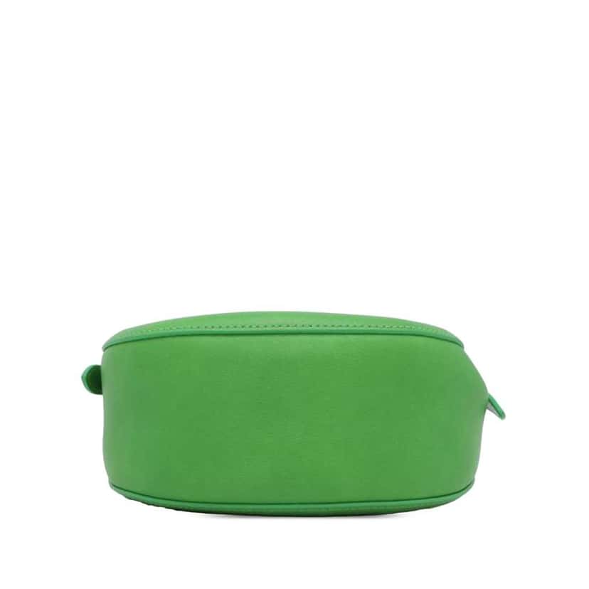 Chloé Small Leather Kiss Satchel Green Leather Good condition - Inside View