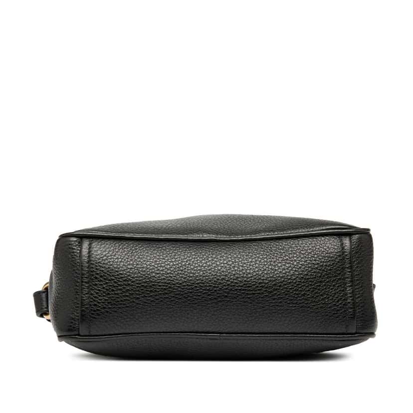 Prada Vitello Daino Camera Bag Black Leather Good condition - Inside View