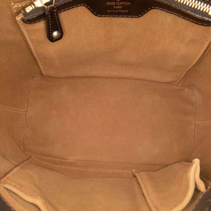Louis Vuitton Monogram Embossed Sergent PM Brown Leather Good condition - Model View