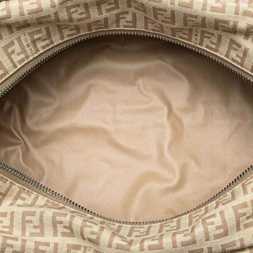 Fendi Zucchino Canvas Pouch Black Canvas Very good condition - Model View