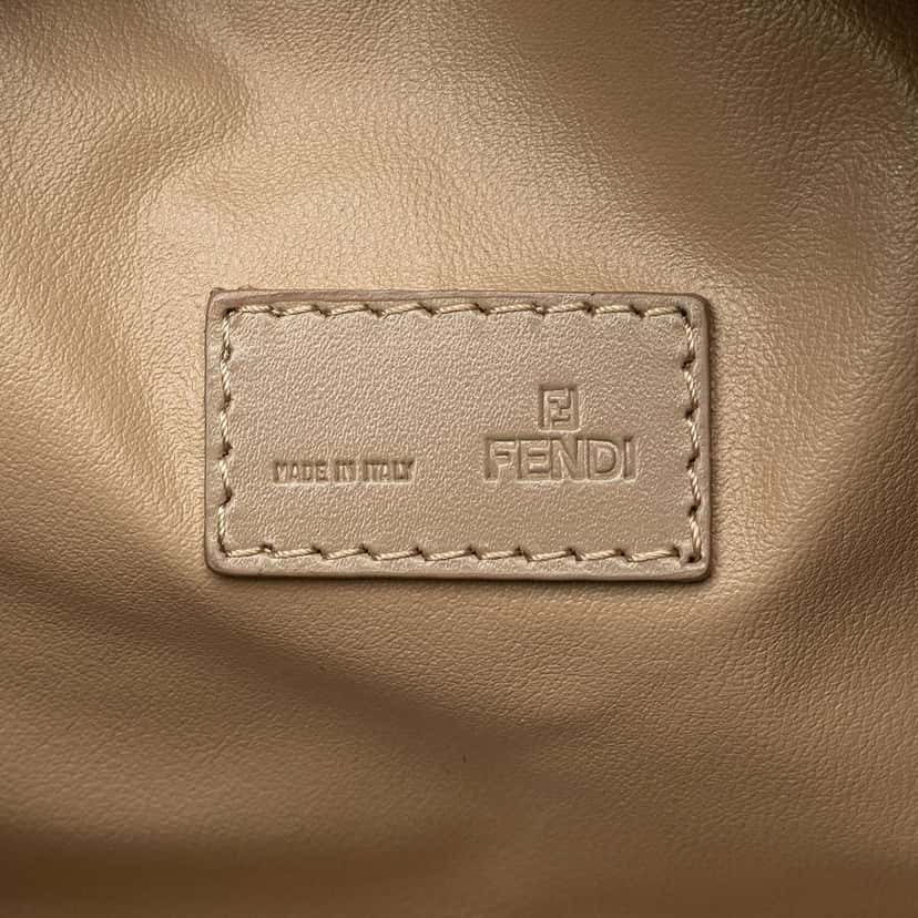 Fendi Zucchino Canvas Pouch Black Canvas Very good condition - Box View