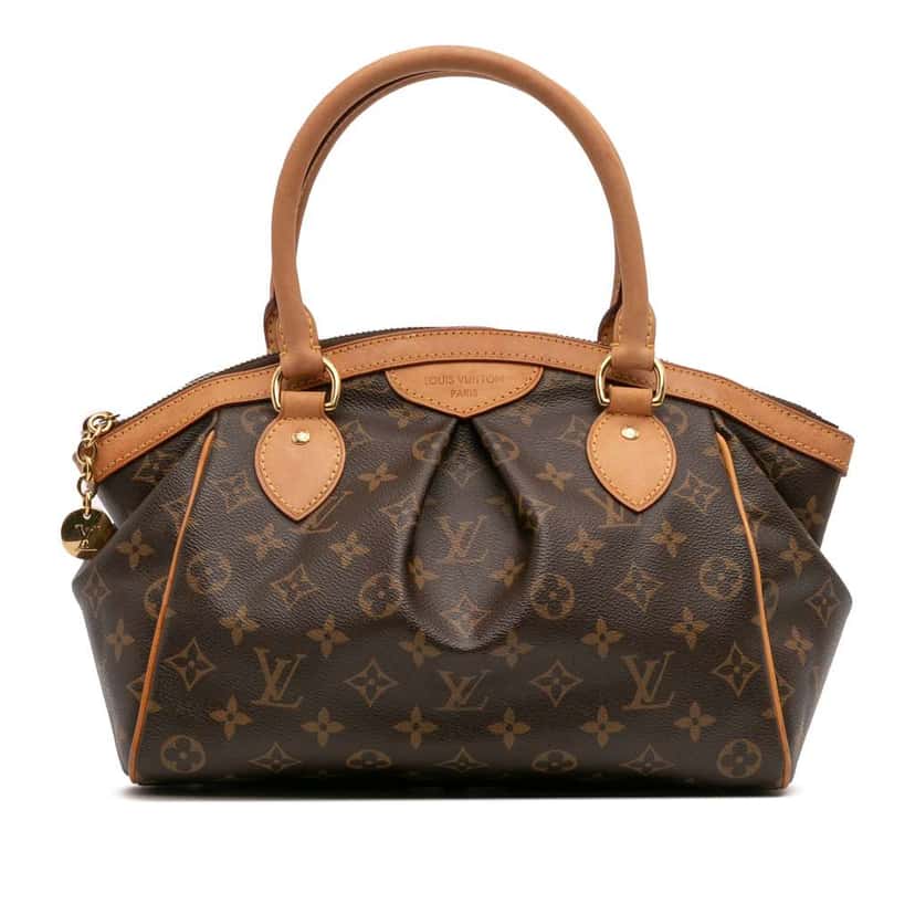 Louis Vuitton Monogram Tivoli PM Brown Canvas Good condition - Front View