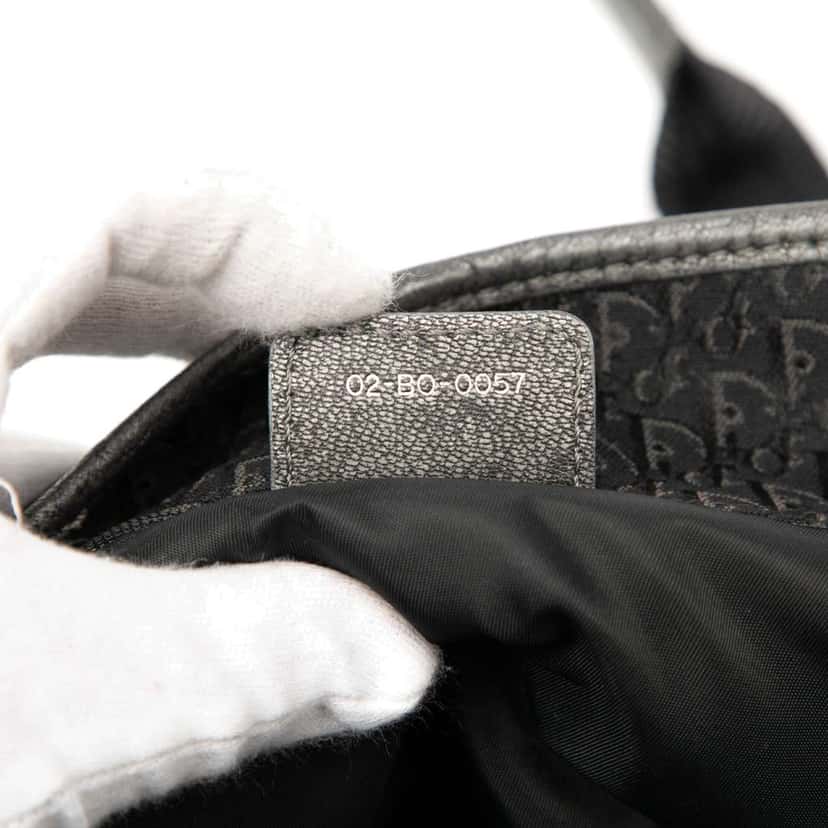 Dior Diorissimo Trotter Canvas Tote Black Canvas Good condition - Box View
