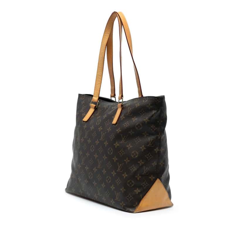 Louis Vuitton Monogram Cabas Mezzo Brown Fair condition - Back View