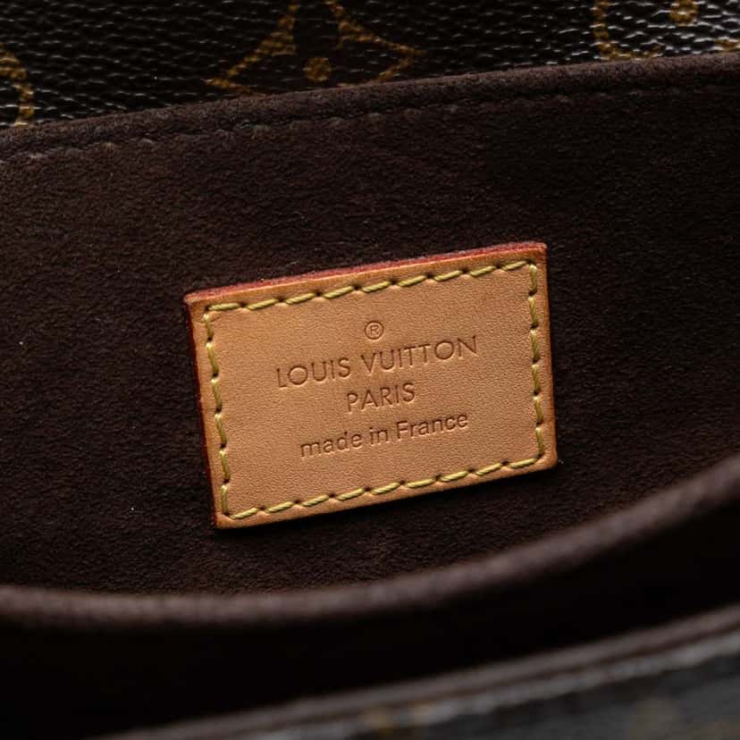 Louis Vuitton Monogram Pochette Metis Brown Good condition - Box View