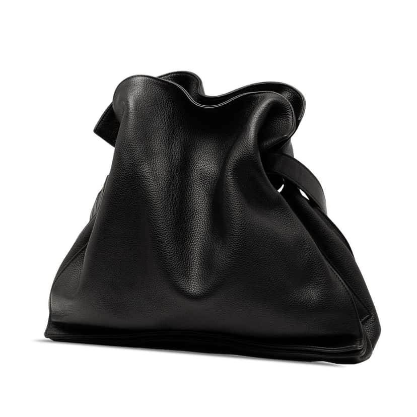 Loewe Calfskin Flamenco Tassel 36 Black Leather Good condition - Back View