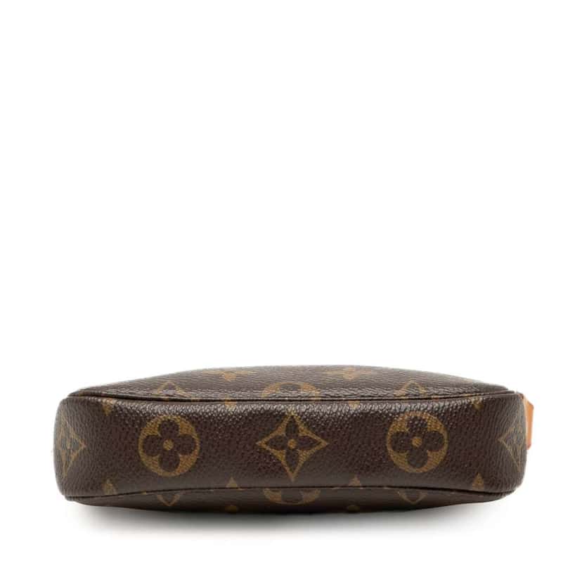 Louis Vuitton Monogram Mini Pochette Accessoires Brown Good condition - Inside View