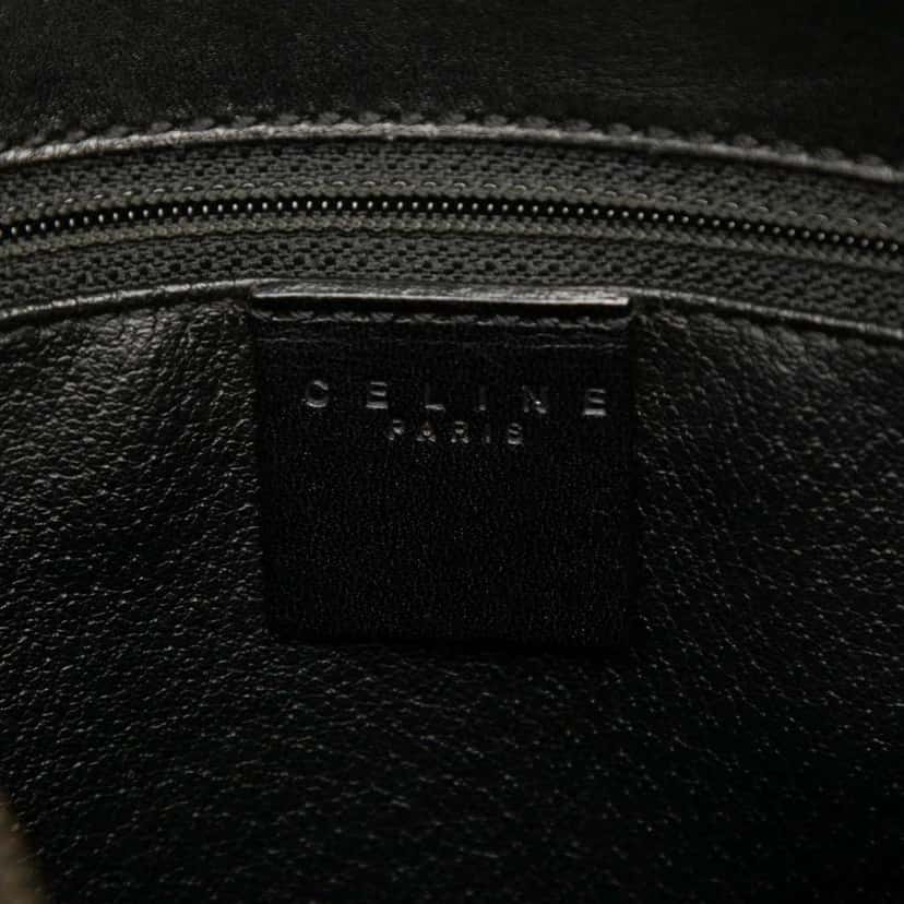 Celine Macadam Coated Canvas Handbag Brown Canvas Very good condition - Box View