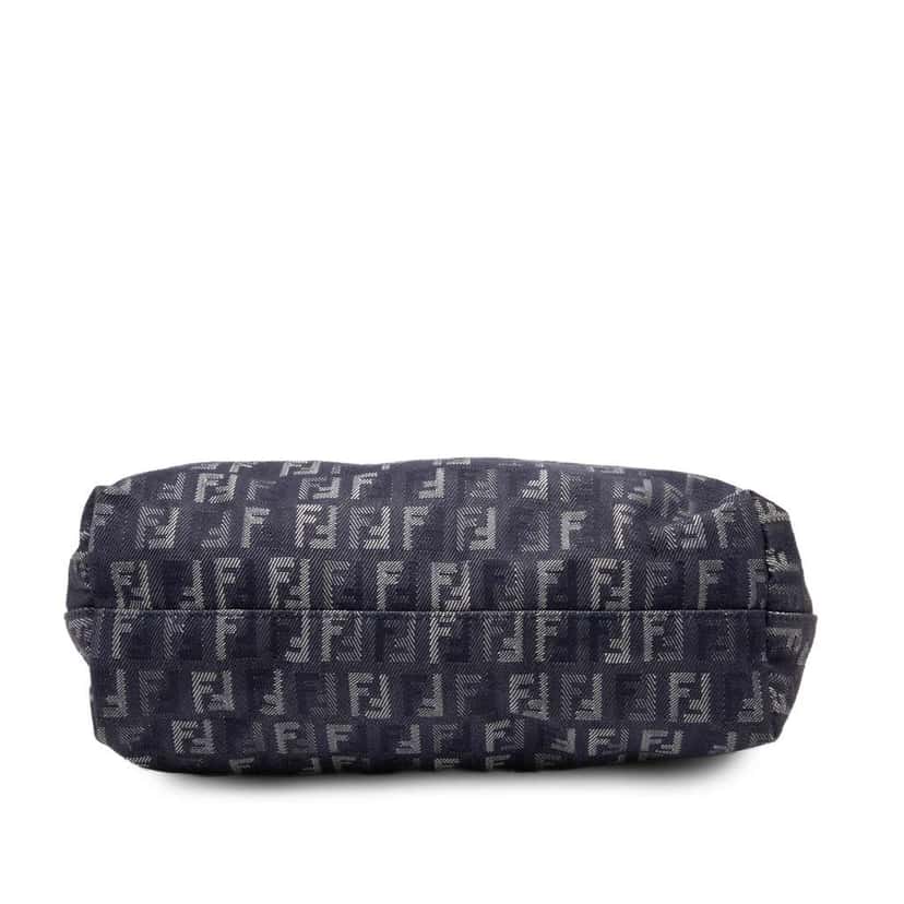 Fendi Zucchino Denim Tote Blue Denim Very good condition - Inside View