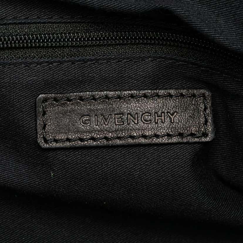 Givenchy Medium Lambskin Nightingale Satchel Black Leather Good condition - Box View