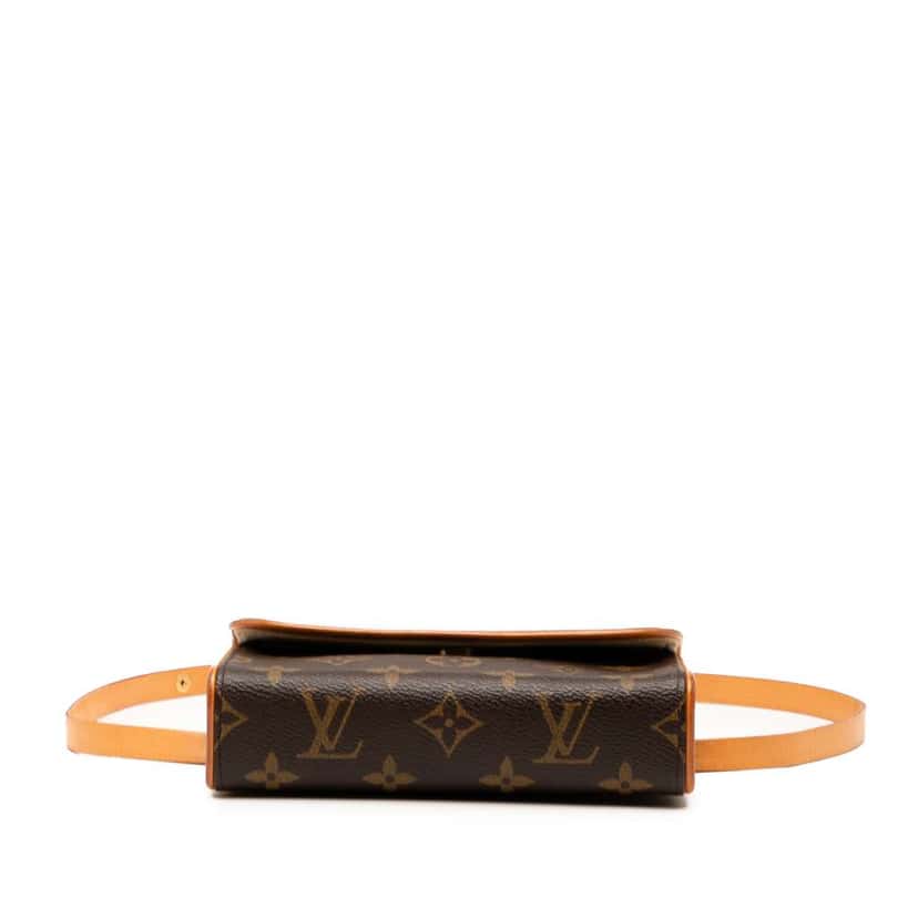 Louis Vuitton Monogram Pochette Florentine Brown Good condition - Inside View