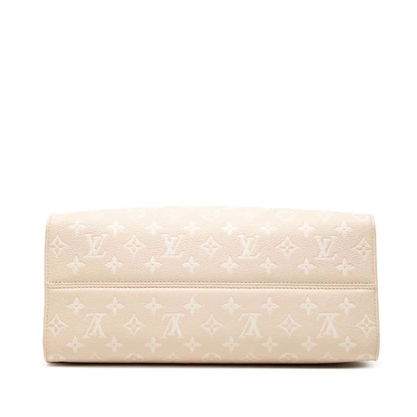 Louis Vuitton Monogram Empreinte Spring In The City Onthego MM Brown Leather Very good condition - Inside View
