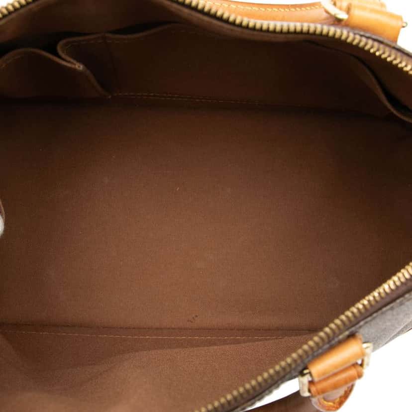 Louis Vuitton Monogram Alma PM Brown Good condition - Model View