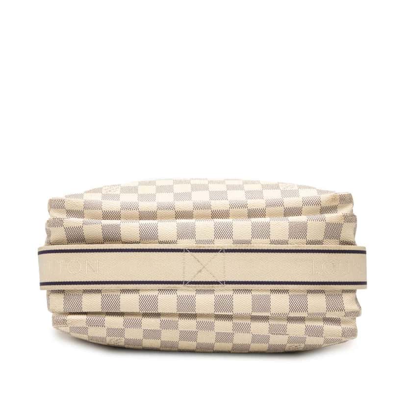 Louis Vuitton Damier Azur Naviglio White Good condition - Inside View