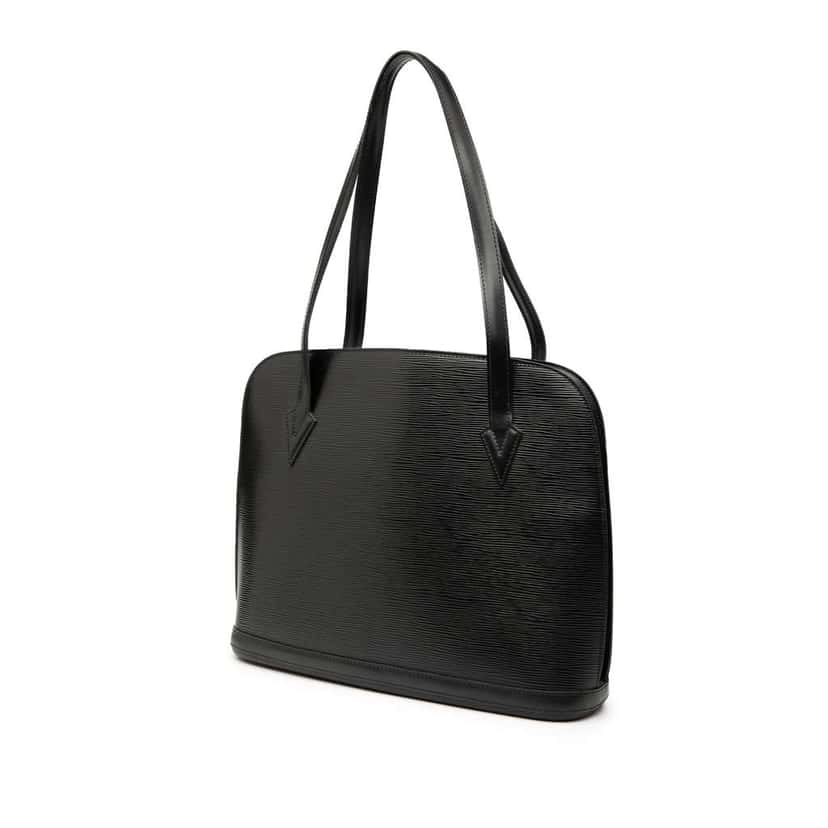Louis Vuitton Epi Lussac Black Leather Good condition - Back View