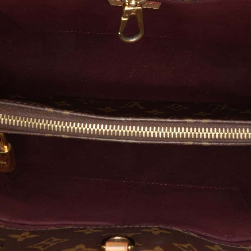 Louis Vuitton Monogram Montaigne MM Brown Canvas Good condition - Model View
