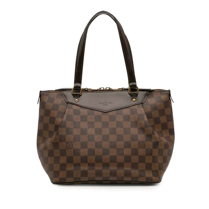 Louis Vuitton Damier Ebene Westminster PM Brown Canvas Good condition - Front View