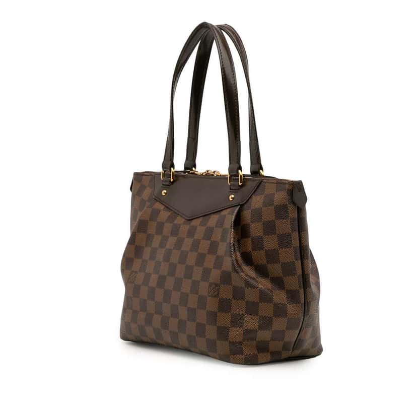 Louis Vuitton Damier Ebene Westminster PM Brown Canvas Good condition - Back View