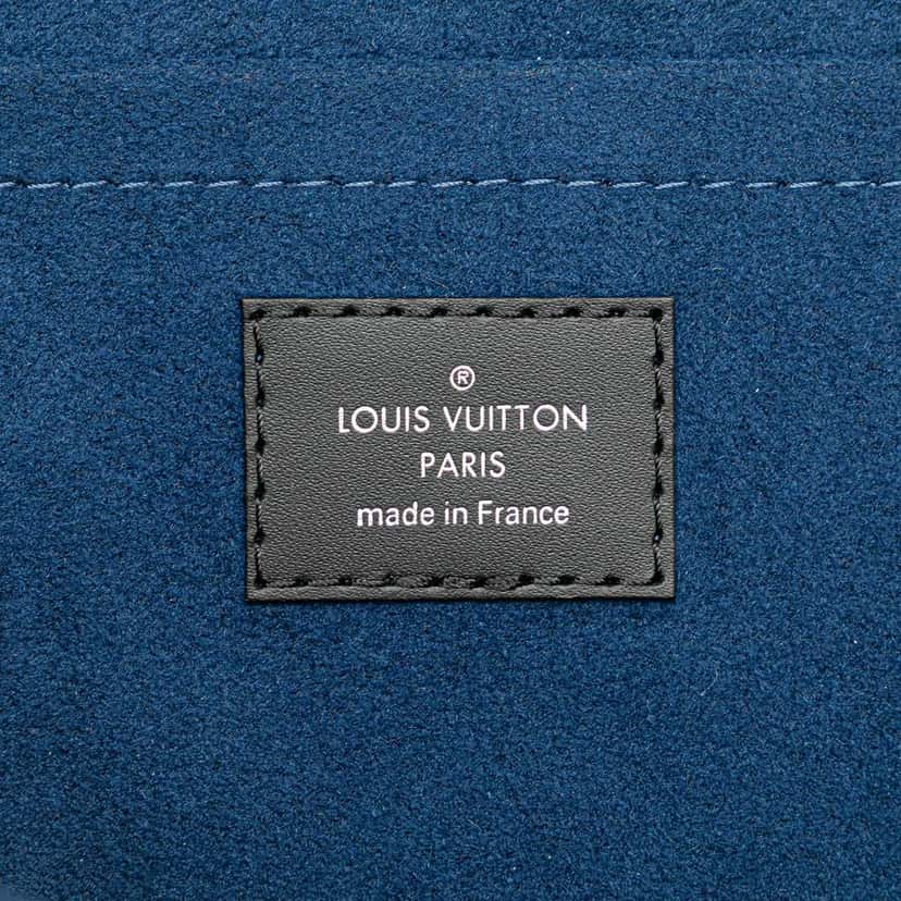 Louis Vuitton Epi Initials Circle Pochette Jour GM Black Leather Good condition - Box View