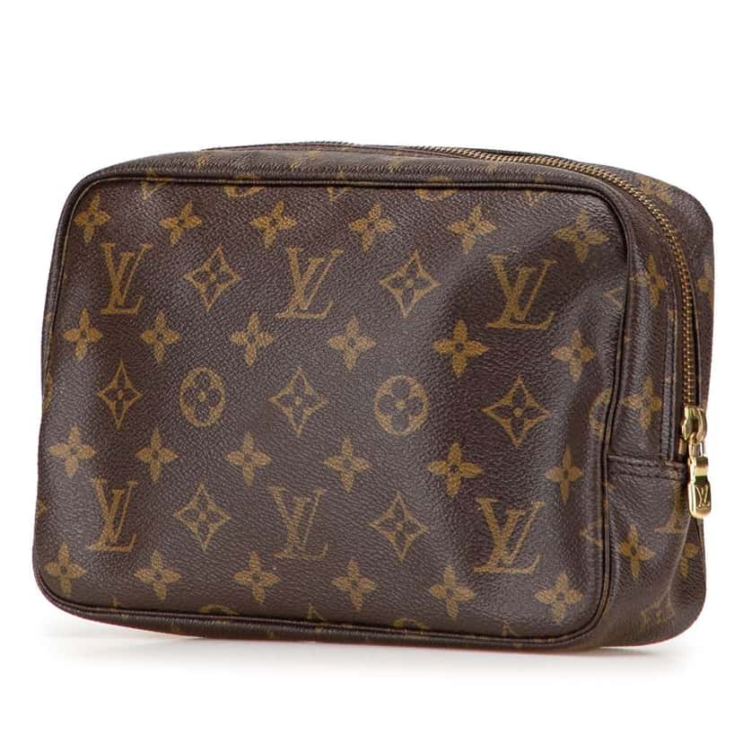 Louis Vuitton Monogram Trousse Toilette 23 Brown Canvas Good condition - Back View