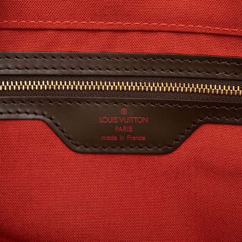 Louis Vuitton Damier Ebene Greenwich PM Brown Good condition - Box View