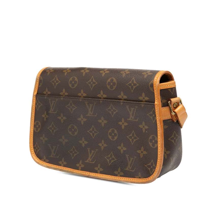 Louis Vuitton Monogram Sologne Brown Good condition - Back View