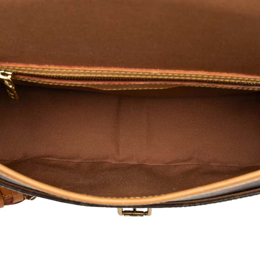 Louis Vuitton Monogram Sologne Brown Good condition - Model View