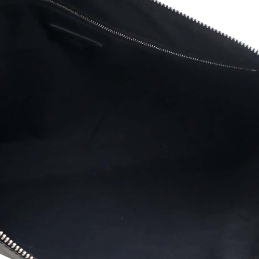 Fendi Zucca Coated Canvas Diagonal Crossbody Grey Canvas Good condition - Box View