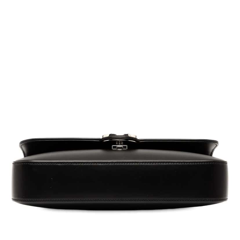 Gucci Small Leather Petite GG Satchel Black Leather Good condition - Inside View