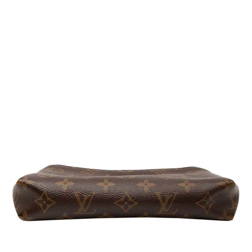 Louis Vuitton Monogram Pallas Clutch Brown Good condition - Inside View