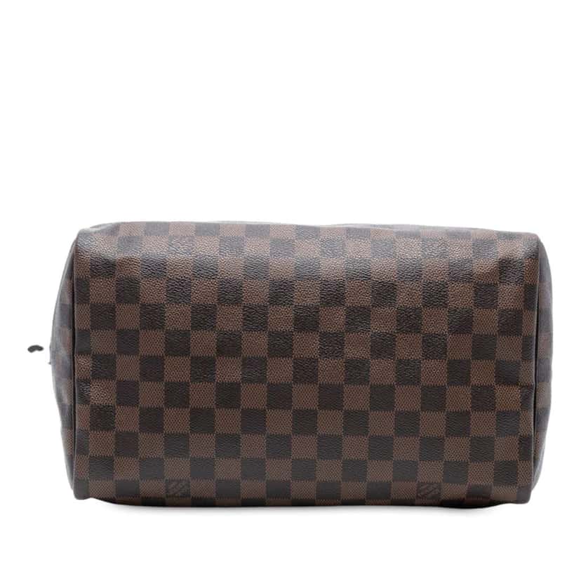 Louis Vuitton Damier Ebene Speedy 30 Brown Good condition - Inside View