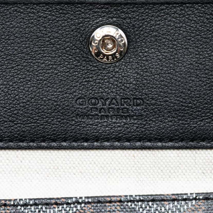 Goyard Goyardine Reversible Anjou GM Black Canvas Good condition - Box View